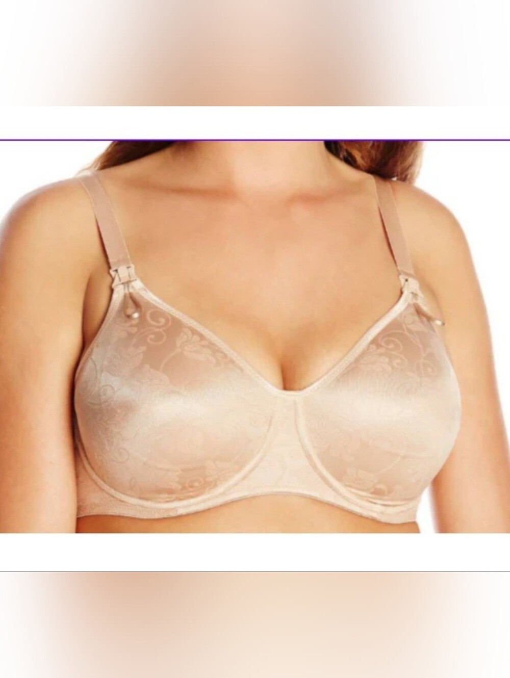Anita Maternity Nursing Underwire Bra 34F NWOT